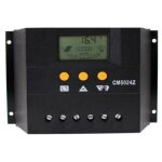 Rgulateur de charge unit centrale 50a avec afficheur panneaux solaires 12 / 24v cm5024z