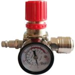 R�gulateur de pression du compresseur d'air 1 / 4  d�tendeur pneumatique, valve de r�gulation de pression ...