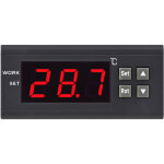 Vurahome - r�gulateur de temp�rature num�rique 5a wk7016c1 r�gulateur de temp�rature intelligent ac 220v ...