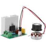 R�gulateur de vitesse moteur ac 4000w - 0 - 220v, 40a, commande puissance