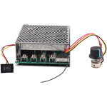 R�gulateur de vitesse pour moteur cc 10 - 55 v 60 a avec inverseur de sens et affichage num�rique