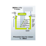 R�gulation de niveaux dans les piscines � d�bordement wa conception regul 2 fj