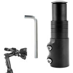Rehausse potence de guidon, rehausse potence vtt, extenseur potences v�lo, bicyclette �tendre riser adaptateur ...