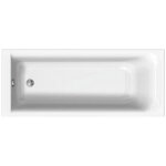 Kolo by geberit - rekord 160 x 70 cm baignoire droite avec pieds en acrylique, blanc (xwp1660000)