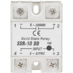 Relais � semi - conducteurs ssr - 10 dd 10a, 5 - 220 vdc pour automatisation industrielle