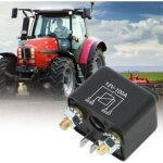 Relais solénoïde 4 broches 12v 100a no - pour démarreur de tondeuse à gazon, tracteur jardin et voiturette ... Relais solénoïde 4 broches 12v 100a no - pour démarreur de tondeuse à gazon, tracteur jardin et voiturette ...
