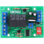 Relais temporisateur � d�lai - 12v dc, 2 canaux, double commutation