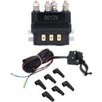 Relais de treuil lectrique 250a bobine en laiton contacteur solnode de performance stable pour atv ...