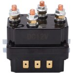 Relais de treuil �lectrique �tanche 250a pour v�hicule hors route 12v laiton abs int�gr�