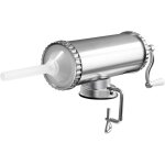Poussoir  saucisse manuel horizontal 3l en alliage aluminium renforc 3 entonnoirs quips - relax4life ...