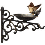 Abreuvoir en fonte pour mur, bain vintage , oiseaux sauvages déco jardin hxlxp: 24x28x14cm, bronze - ... Abreuvoir en fonte pour mur, bain vintage , oiseaux sauvages déco jardin hxlxp: 24x28x14cm, bronze - ...