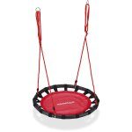 Relaxdays - balançoire nid d'oiseau rond 80 cm à suspendre panier enfant adulte jardin extérieur 100 ... Relaxdays - balançoire nid d'oiseau rond 80 cm à suspendre panier enfant adulte jardin extérieur 100 ...