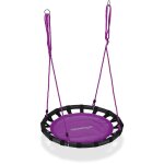 Relaxdays - balançoire nid d'oiseau rond 80 cm à suspendre panier enfant adulte jardin extérieur 100 ... Relaxdays - balançoire nid d'oiseau rond 80 cm à suspendre panier enfant adulte jardin extérieur 100 ...