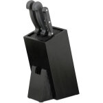 Bloc  couteaux en bambou porte - couteaux bois 6 couteaux rangement couverts cuisine, hxlxp 25x11x17 ...