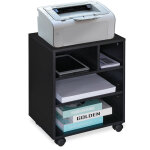 Relaxdays - caisson de bureau, 4 compartiments ouverts, salle de travail, agglom�r�, rangement, hlp 49x40x30 ...