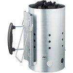 Relaxdays - chemine d'allumage charbon en acier allume feu chemine barbecue grill hxd: 30 x 19 cm, ...