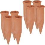 C�ne en argile d?arrosage, lot de 8, accessoire d?arrosage, bouteilles d?1, 5 l, 17 x 5, 5 x 5 cm, terre ...