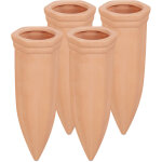 C�ne d'arrosage en argile, lot de 4, pour bouteilles en pet de 1, 5 litre, hlp 15 x 5, 5, x 5 cm, terre ...