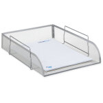 Relaxdays corbeille � courrier maille m�tal bac � documents empilable trieur de bureau a4 lxp: 26x33, ...