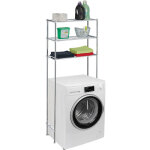 Relaxdays - etag�re de machine � laver en m�tal, 3 niveaux, rangement de salle de bain, wc, hlp 162, ...