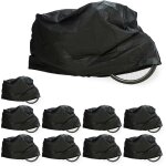 Garage pour vélo, lot de 10, polyéthylène, résistant aux déchirures, housse de protection bicyclette, ... Garage pour vélo, lot de 10, polyéthylène, résistant aux déchirures, housse de protection bicyclette, ...