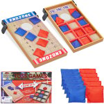 Relaxdays - jeux de lancer, jeu poches et morpion, 10 sacs, agilit� et strat�gie, ext�rieur & int�rieur, ...