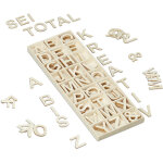 Lettres en bois, lot de 162 pièces, majuscules, alphabet, 3 cm, bricoler, déco, diy, wooden letters, ... Lettres en bois, lot de 162 pièces, majuscules, alphabet, 3 cm, bricoler, déco, diy, wooden letters, ...