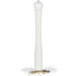 Relaxdays moulin  sel et poivre, modle classique, xxl, en bois, meule en cramique, hxd : 51, 5 x 6 ...