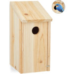 Nichoir à oiseaux en bois, maison oiseaux à suspendre, mésanges, trou entrée ø 3, 2 cm, 26x12x14, 5 cm, ... Nichoir à oiseaux en bois, maison oiseaux à suspendre, mésanges, trou entrée ø 3, 2 cm, 26x12x14, 5 cm, ...