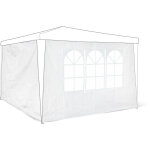 Panneau lat�ral de pavillon de jardin de 3 x 3 m lot de 2 parois fen�tres protection pluie vent soleil ...