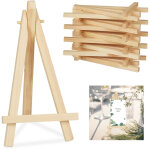 Relaxdays petit chevalet, jeu de 10, dcoration table,  la maison, mariages, festivits, hxl 15, 5 x ...