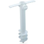 Pied de parasol et schoir parapluie,  visser, paisseur tige 19 - 32 mm, camping, douille  enfoncer, ...