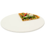 Relaxdays pierre � pizza diam�tre 33 cm �paisseur 1 cm cuisson au four pierre � griller ustensile cuisine ...