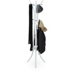 Relaxdays - porte - manteaux en métal sur pied support pour manteaux vestes entrée couloir 175 cm, blanc ... Relaxdays - porte - manteaux en métal sur pied support pour manteaux vestes entrée couloir 175 cm, blanc ...