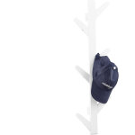 Relaxdays - portemanteau bambou, 6 crochets, patre, penderie, vestiaire, sdb, vestibule, hlp: 78x22 ...