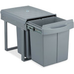Poubelle encastrable coulissante, 3 bacs, système de tri pour sous - évier, 20l & 2x10l, 41, 3x34x51, ... Poubelle encastrable coulissante, 3 bacs, système de tri pour sous - évier, 20l & 2x10l, 41, 3x34x51, ...