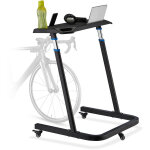 Relaxdays - pupitre multifonctionnel rglable en hauteur, laptop sur roues, vlo  tablette, hauteur: ...