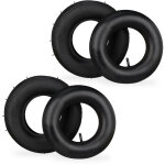 Relaxdays - roue de brouette avec chambre  air, lot de 2 pneus de rechange 3. 50 - 6, pneumatiques, ...