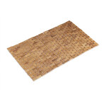 Tapis en bambou enroulable anti - glisse hygiénique résistant humidité sortie de bain, 50x80cm, nature ... Tapis en bambou enroulable anti - glisse hygiénique résistant humidité sortie de bain, 50x80cm, nature ...