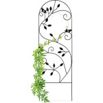 Treillis jardin oiseaux fer, clôture plante grimpante grille fleurs métal, arceau rosier, 120 x 40 cm, ... Treillis jardin oiseaux fer, clôture plante grimpante grille fleurs métal, arceau rosier, 120 x 40 cm, ...