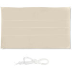 Relaxdays - voile d'ombrage rectangle diffuseur d'ombre protection uv terrasse toile, r�sistant � l'eau, ...