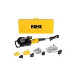 Curvo - set cintreuse lectrique pour tubes taille : 15 - 18 - 22 - 28 r 114mm - rems