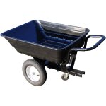 Remorque avec benne basculante en poly�thyl�ne convertible charge maximale de 200kg