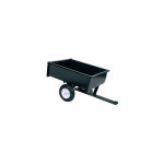 Remorque avec benne basculante en acier d'une capacit� de charge maximale de 300kg dimensions de la