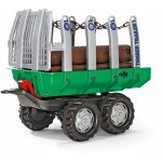 Rolly toys - remorques pour bois, bennes basculantes avec coffres en bois pour vhicules  pdales