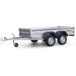 Monmobilierdesign - remorque double essieu en acier 265 cm ridelles avant / arrière ouvrantes 265t Monmobilierdesign - remorque double essieu en acier 265 cm ridelles avant / arrière ouvrantes 265t