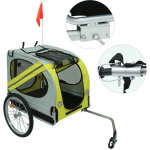 Remorque v�lo pour chien, remorque de v�lo pour chiens, avec attache et ceinture de s�curit�, 1377390cm ...