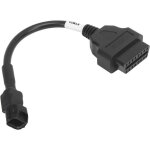 Remplacement d'accessoires de moto de goodconductivity de cble diagnostique d'obd2 pour kymco 3pin