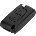 Remplacement de la coque de la coque de la cl� de voiture � 2 boutons pour citroen