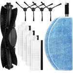 Remplacement compatible avec robot aspirateur honiture g20 / g20 pro, 1 brosse rotative, 4 brosses latrales, ...